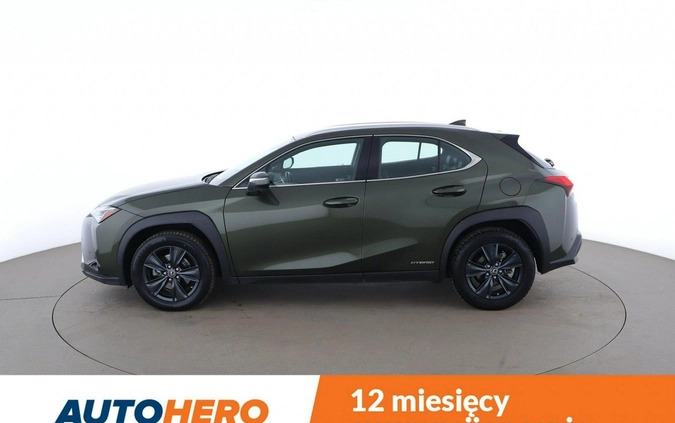 Lexus UX cena 137900 przebieg: 57044, rok produkcji 2022 z Pyskowice małe 436